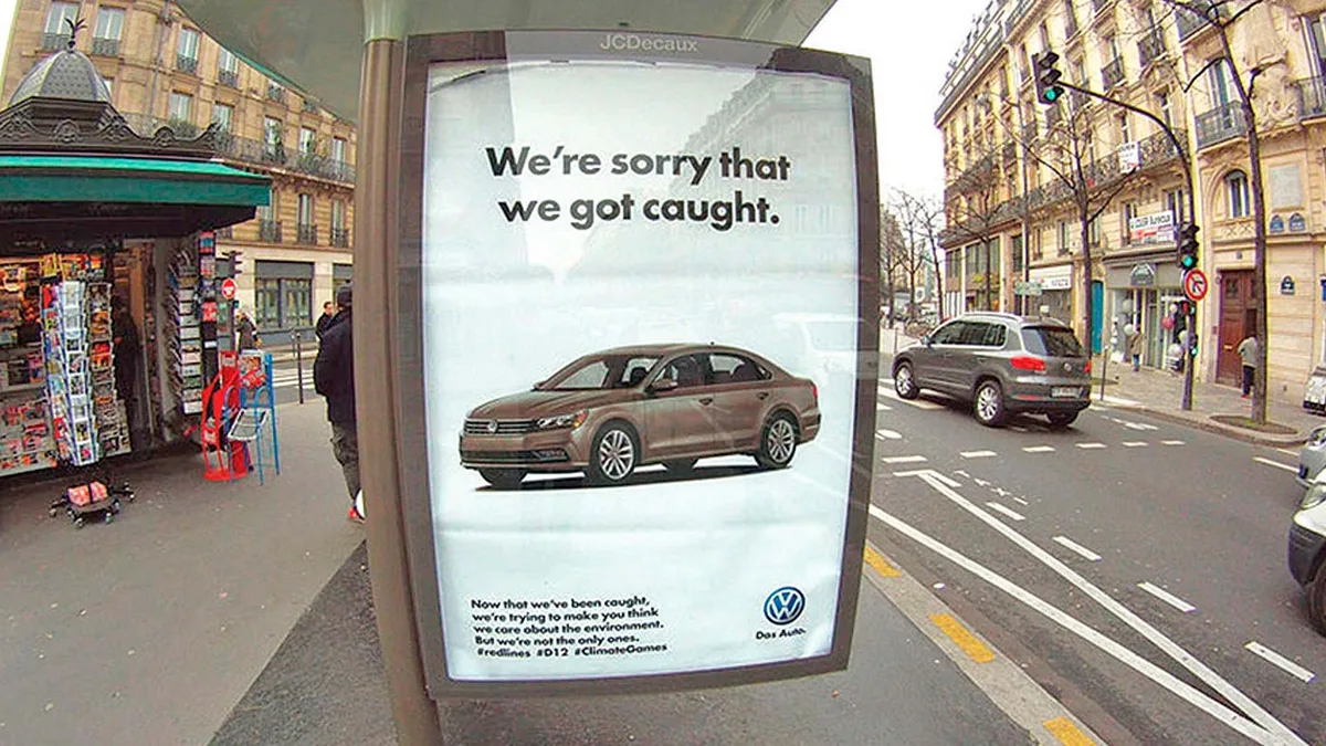Subvertising com o caso Volkswagen