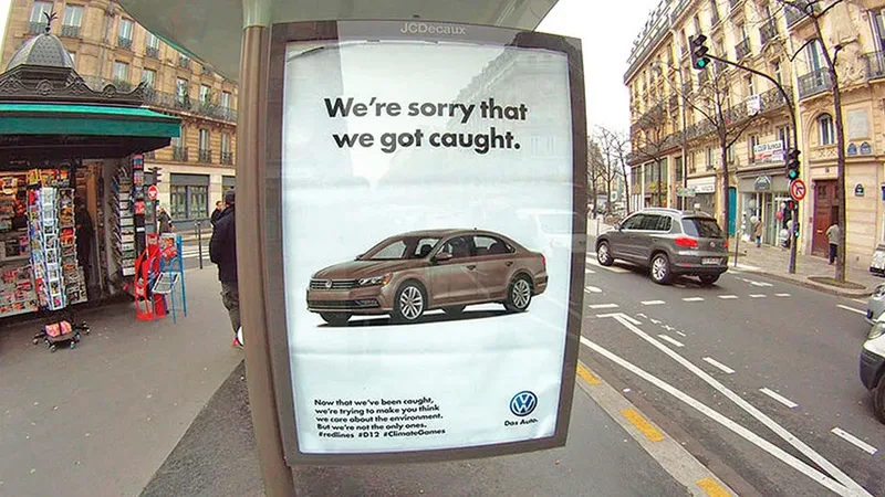 Subvertising com o caso Volkswagen