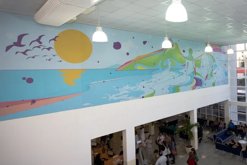 Prefeitura do Rio: Arte para ajudar a cura.