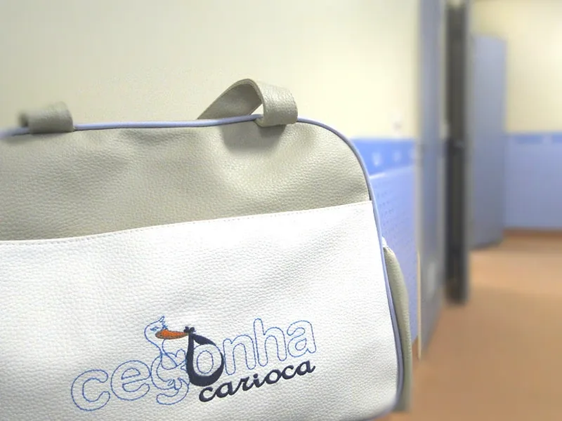 Bolsa de enxoval do Cegonha Carioca entregue às famílias